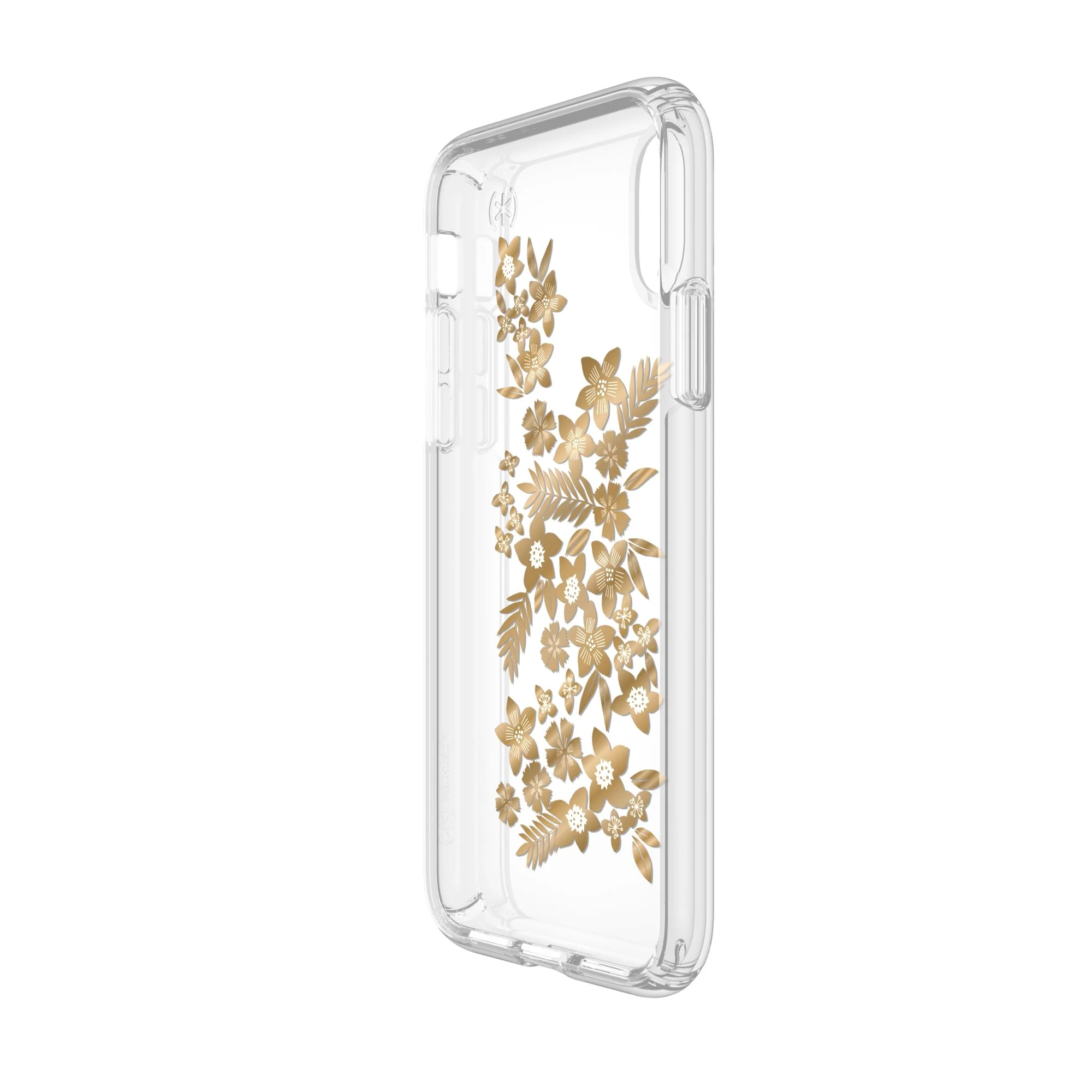 Speck Presidio Clear + Print Case For iPhone XS / X - Shimmer Floral (BONUS Screen Protector!!) - Image 8