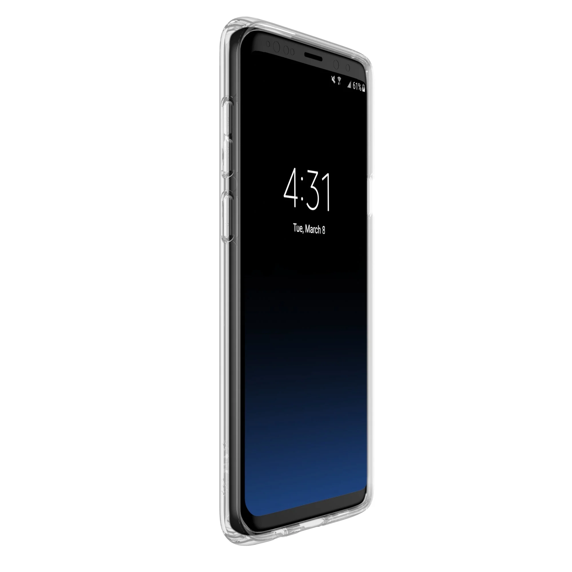 Speck Presidio Dual-Layer  Slim Rugged Case For Galaxy S9 Plus - Clear - Image 3