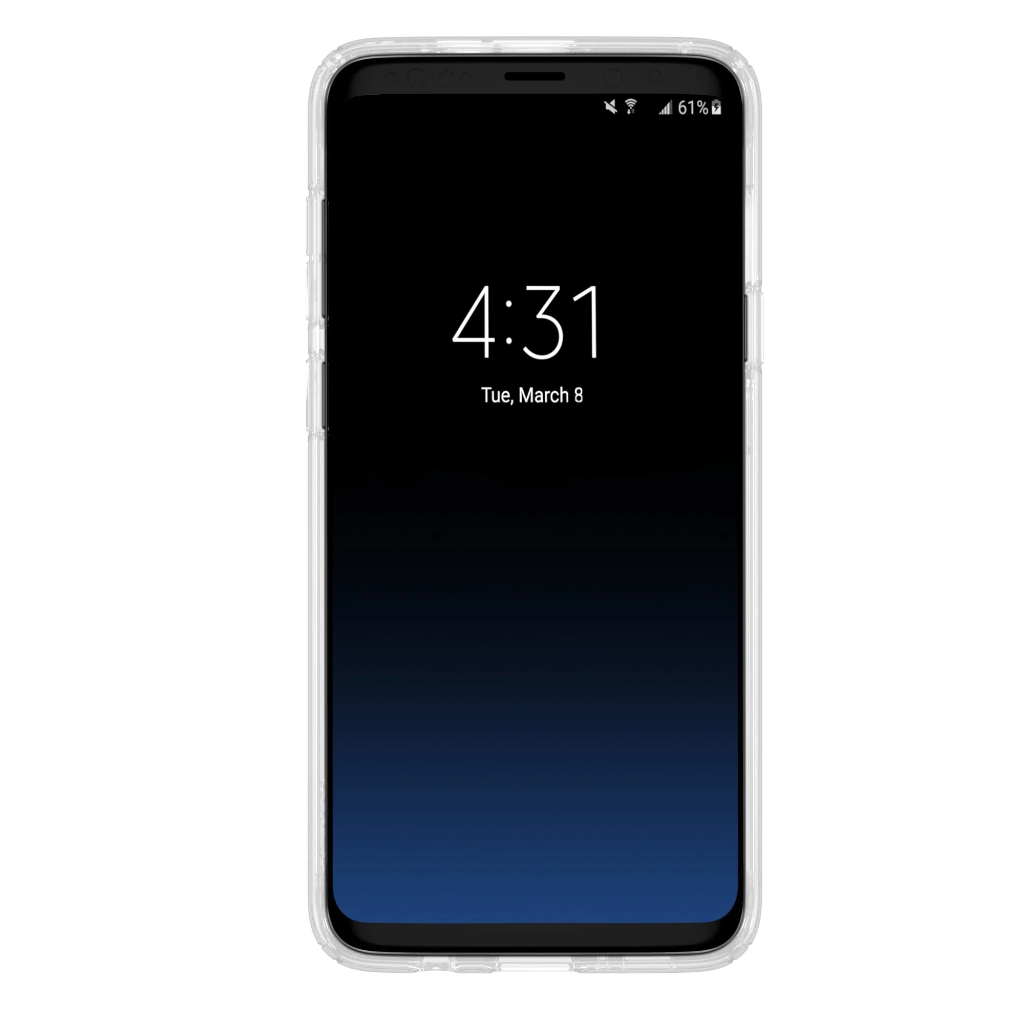 Speck Presidio Dual-Layer  Slim Rugged Case For Galaxy S9 Plus - Clear - Image 4