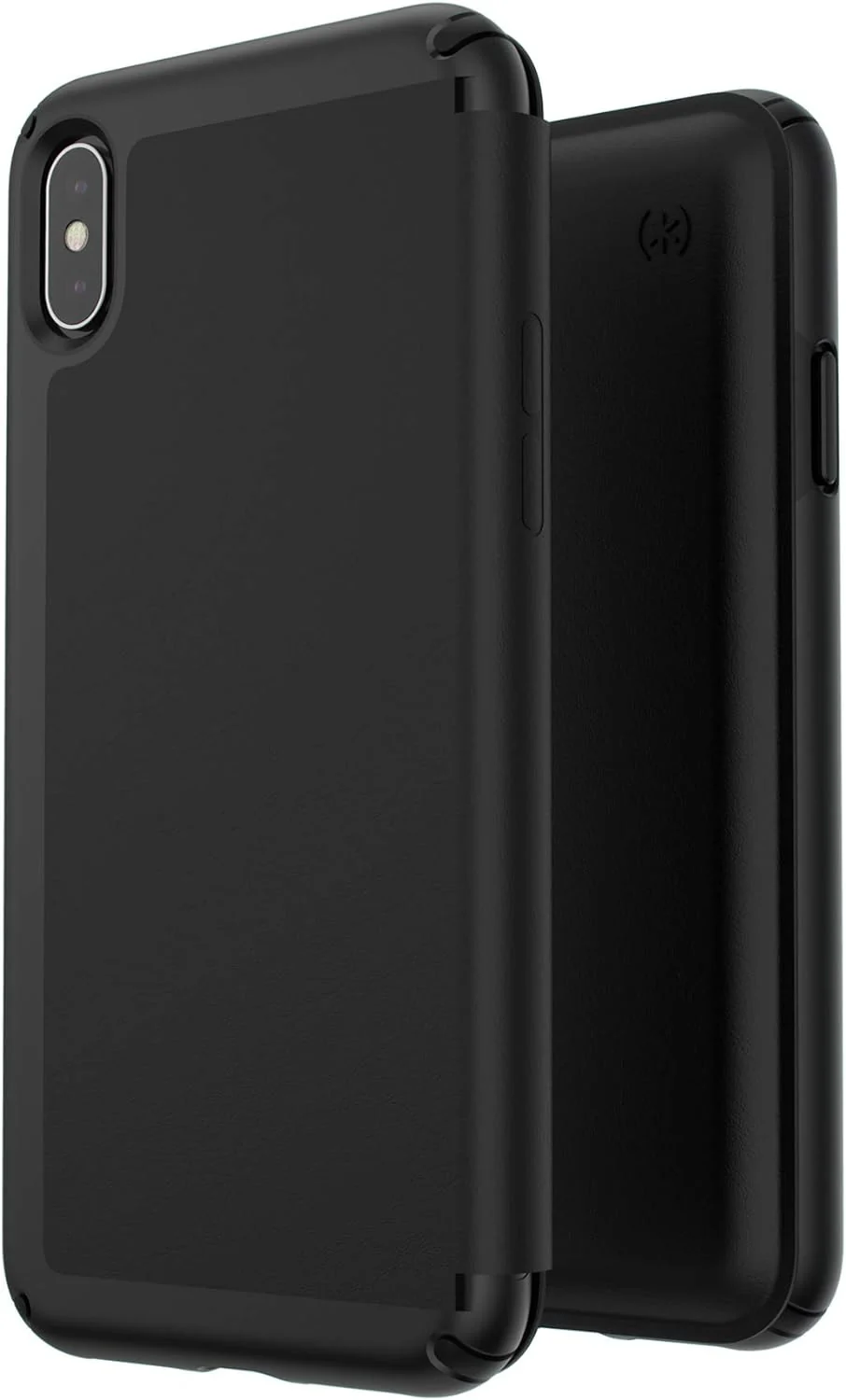 Speck Presidio Folio Leather for iPhone XS Max - Black - Image 6