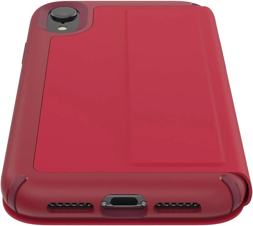 Speck Presidio Folio Leather for iPhone XS Max - Rouge Red - Image 7