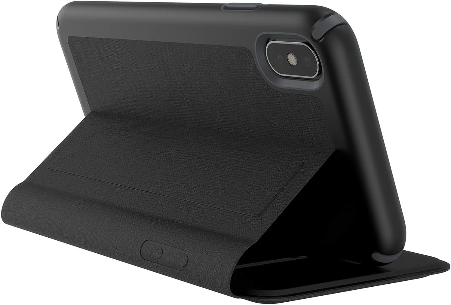 Speck Presidio Folio Wallet Case for iPhone Xs Max - Slate Grey - Image 5