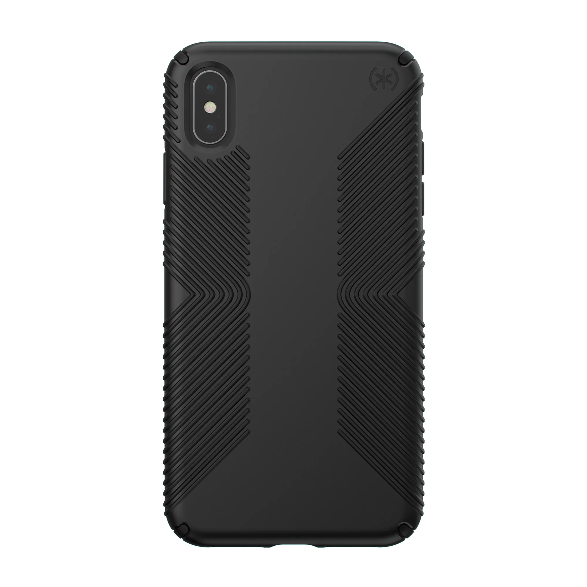 Speck Presidio Grip 3M / 10FT Drop Protection Slim Rugged Case For iPhone XS Max - Black - Image 2