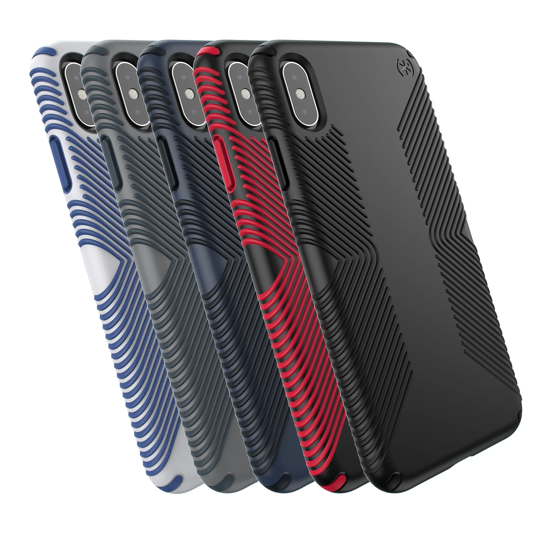 Speck Presidio Grip 3M / 10FT Drop Protection Slim Rugged Case For iPhone XS Max - Black - Image 9