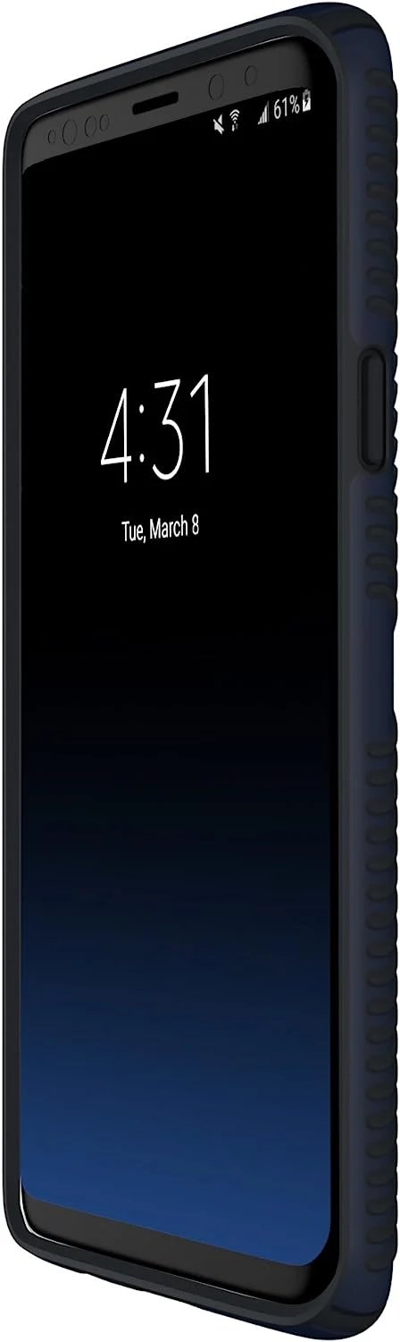 Speck Presidio Grip Impactium Dual-Layer Slim Rugged Case For Samsung Galaxy S9 Plus - Blue - Image 4