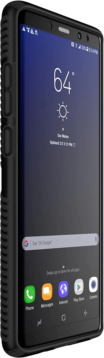 Speck Presidio Grip Rugged Case Galaxy Note 8 - Black - Image 5