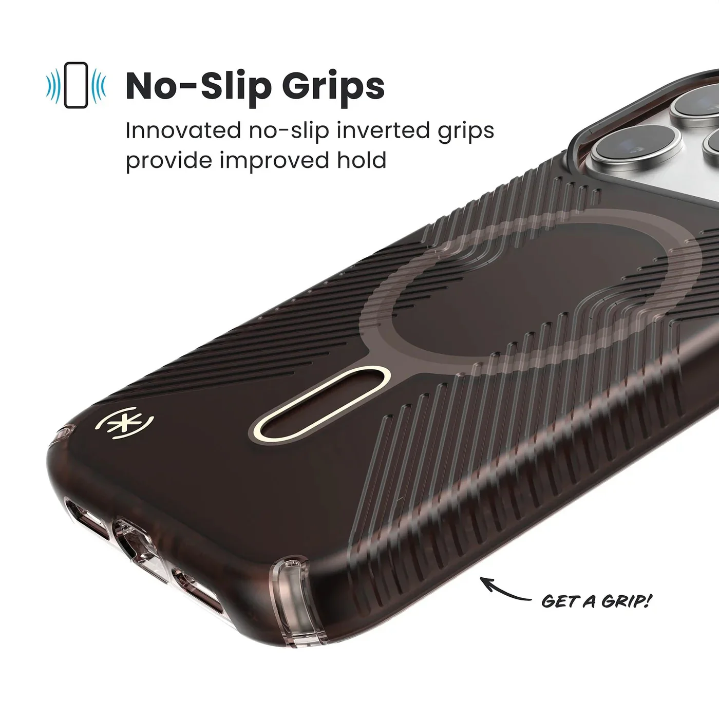 Speck Presidio Lux Grip with ClickLock - iPhone 17 Pro - Shade Orange - Image 4