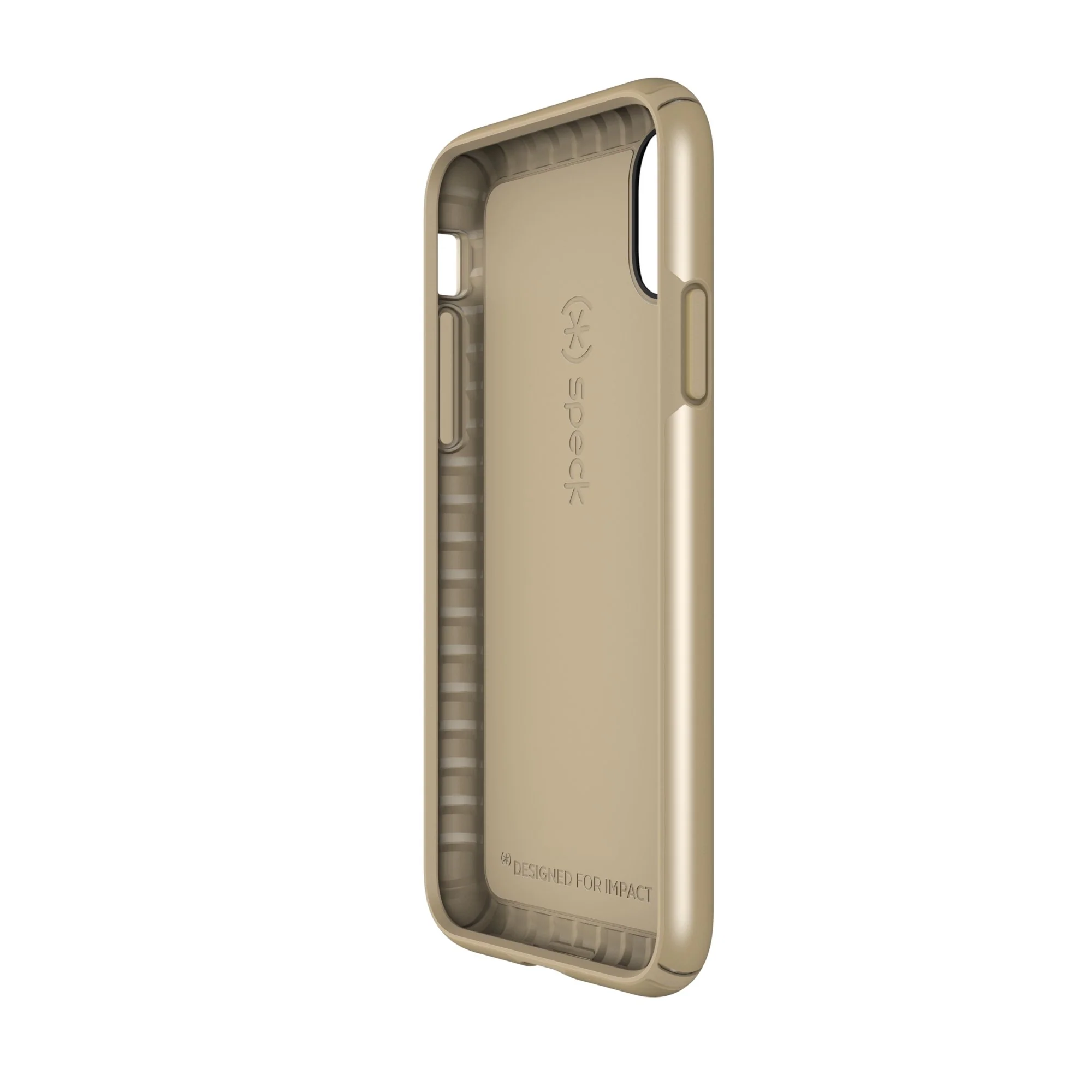 Speck Presidio Metallic IMPACTIUM Case For iPhone XS / X - Gold (BONUS Screen Protector!!) - Image 11