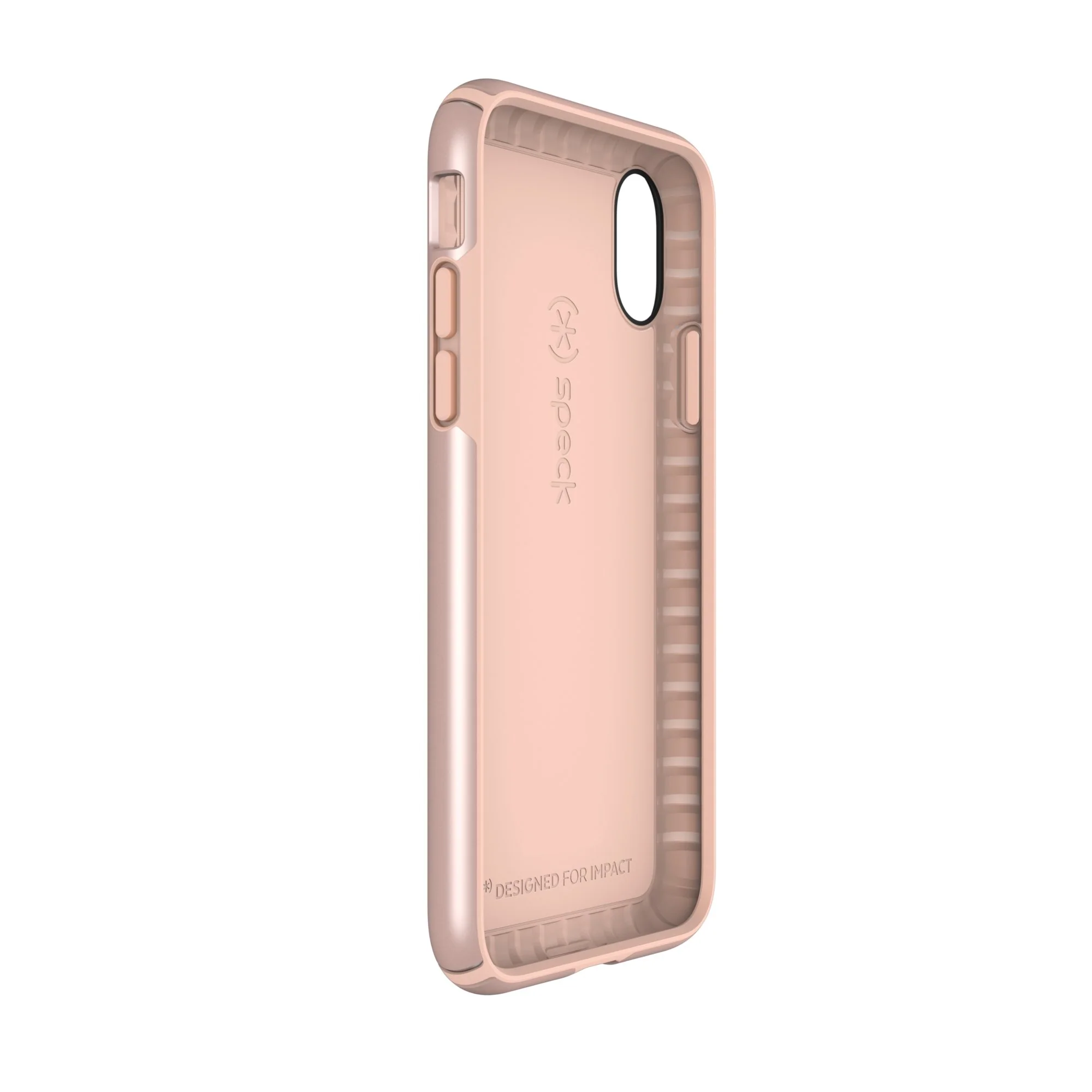 Speck Presidio Metallic IMPACTIUM Case For iPhone XS / X - Rose Gold (BONUS Screen Protector!!) - Image 12