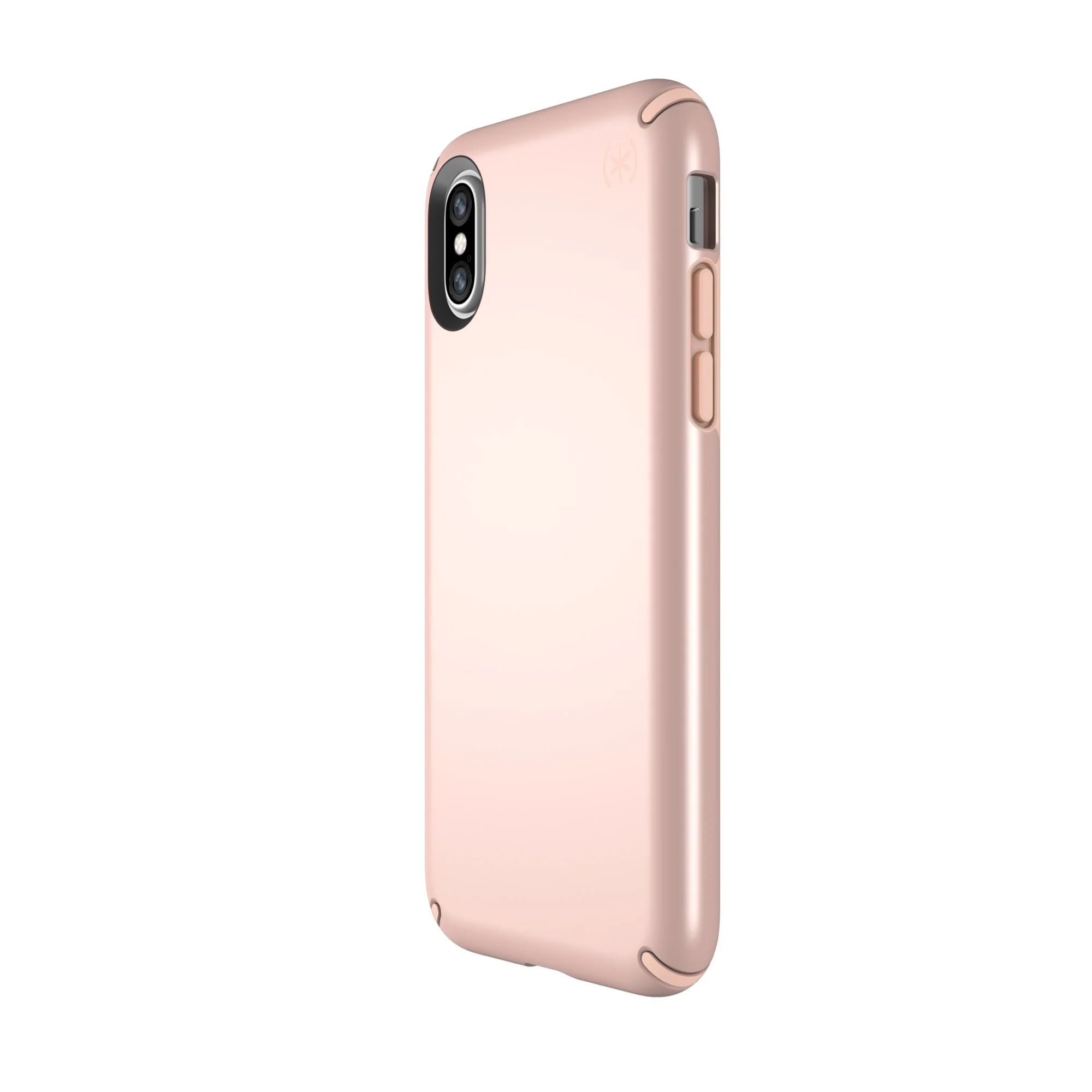 Speck Presidio Metallic IMPACTIUM Case For iPhone XS / X - Rose Gold (BONUS Screen Protector!!) - Image 4