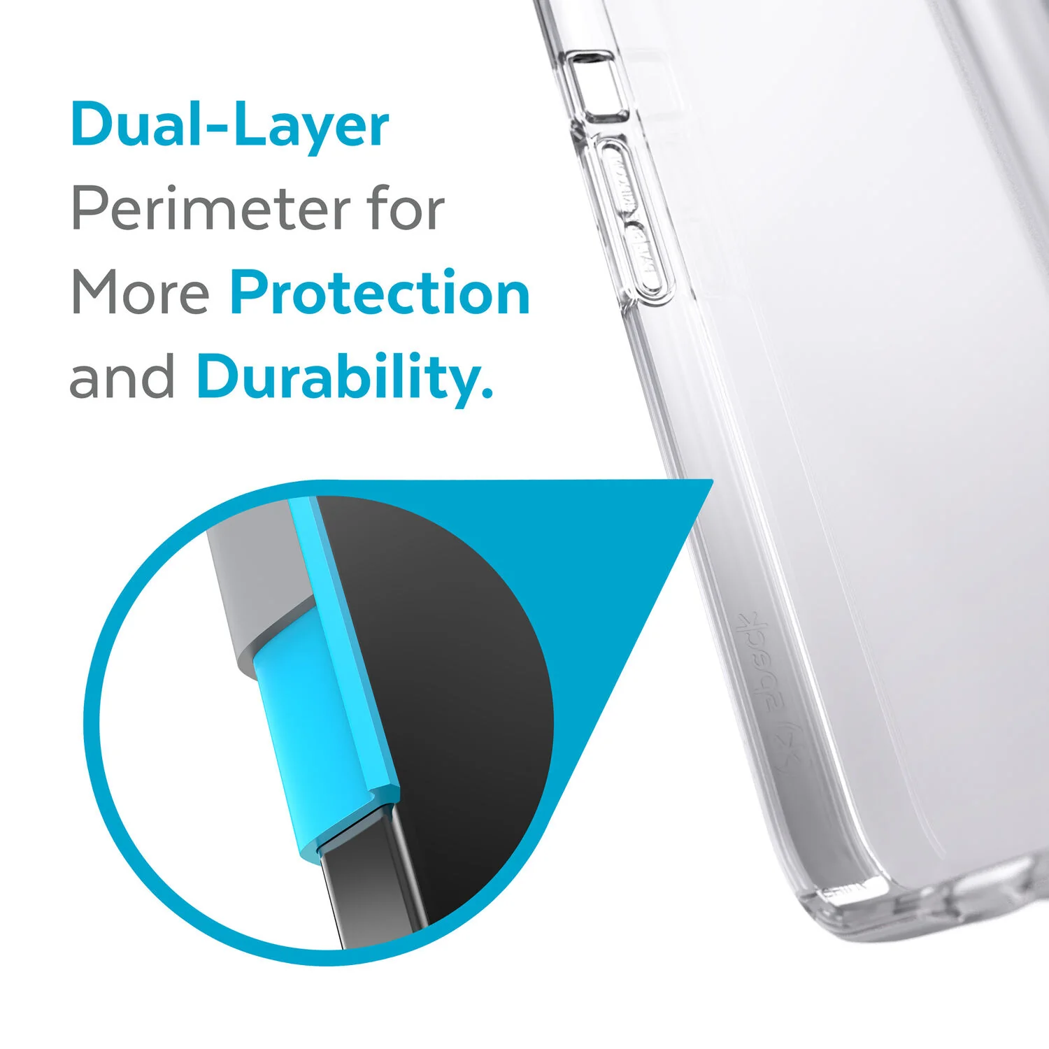 Speck Presidio Ombre Clear Case iPhone 13 Pro 6.1 Atmosphere Fade - Image 3