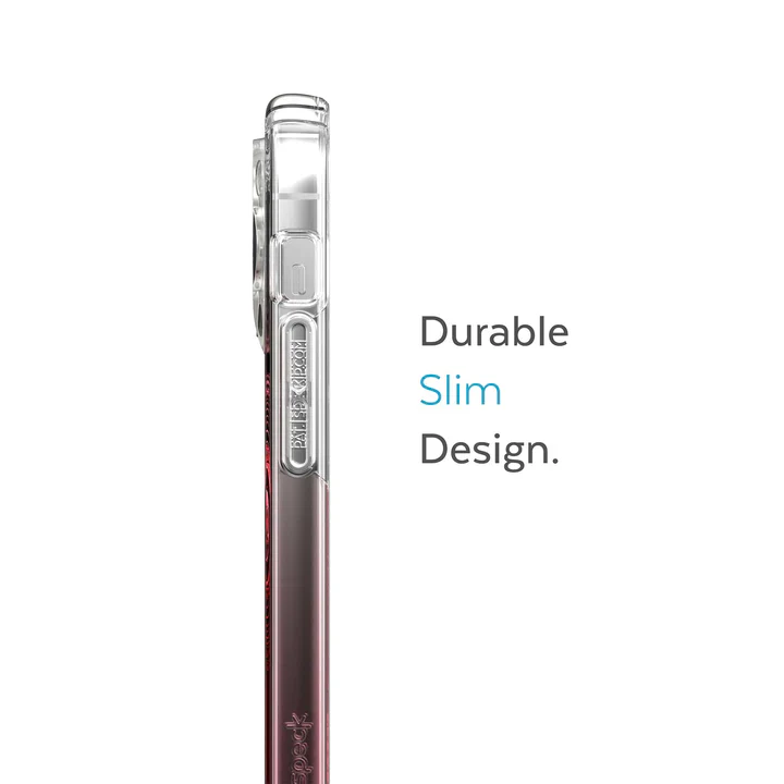 Speck Presidio Ombre Perfect Clear MagSafe Case iPhone 14 Pro 6.1 Rose - Image 2