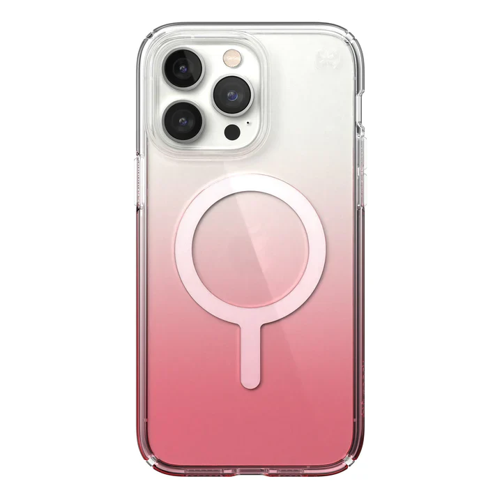 Speck Presidio Ombre Perfect Clear MagSafe Case iPhone 14 Pro 6.1 Rose - Image 3