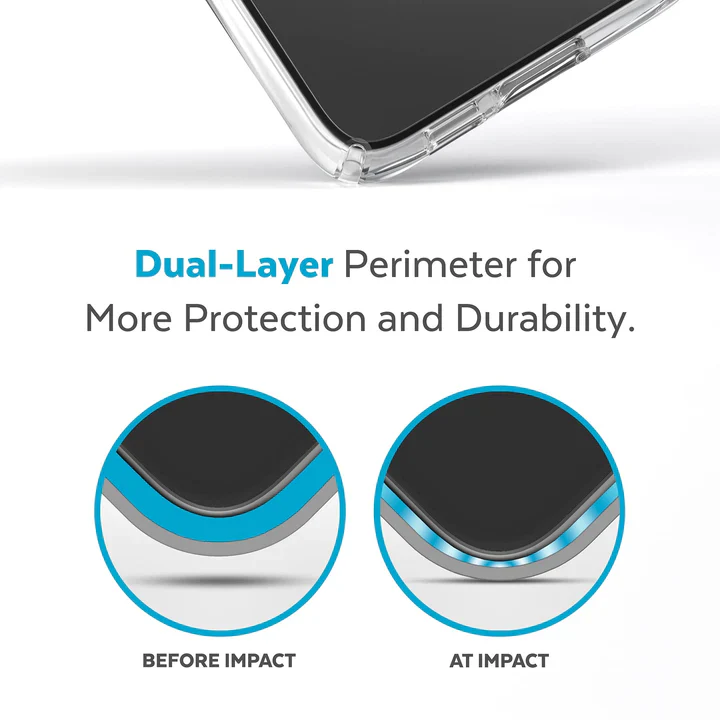 Speck Presidio Perfect Clear Case Samsung S23 6.1 inch - Clear - Image 6
