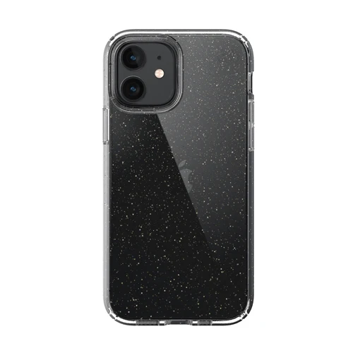 Speck Presidio Perfect Clear Glitter Case iPhone 12 Mini 5.4 inch - Image 4