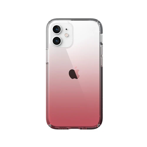 Speck Presidio Perfect Clear Ombre Rose Case iPhone 12 Mini 5.4 inch - Image 3