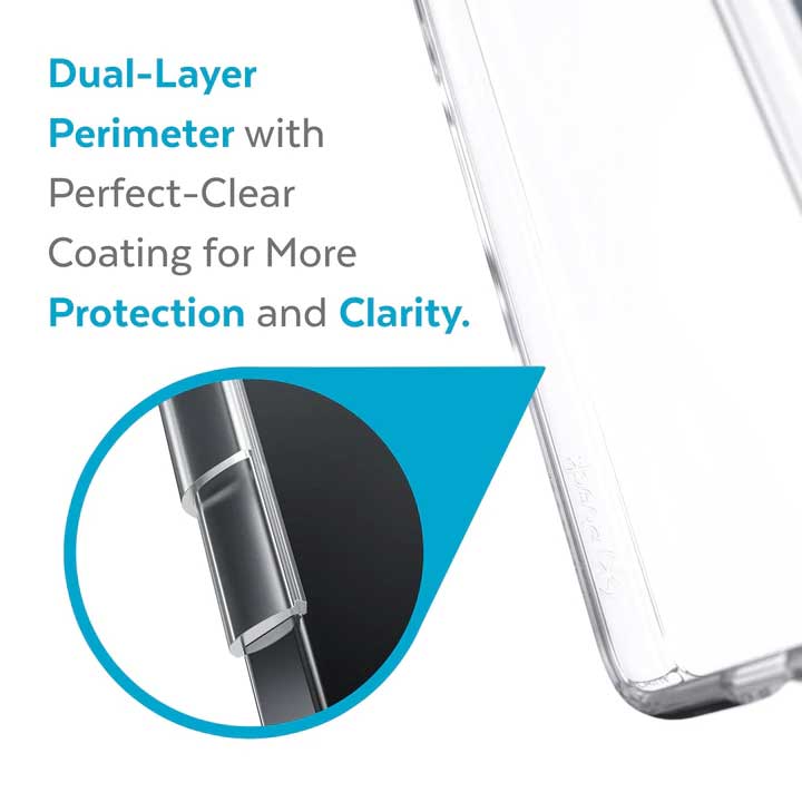 Speck Presidio Perfect Clear Samsung Galaxy S22 Plus 6.6 inch - Clear - Image 7