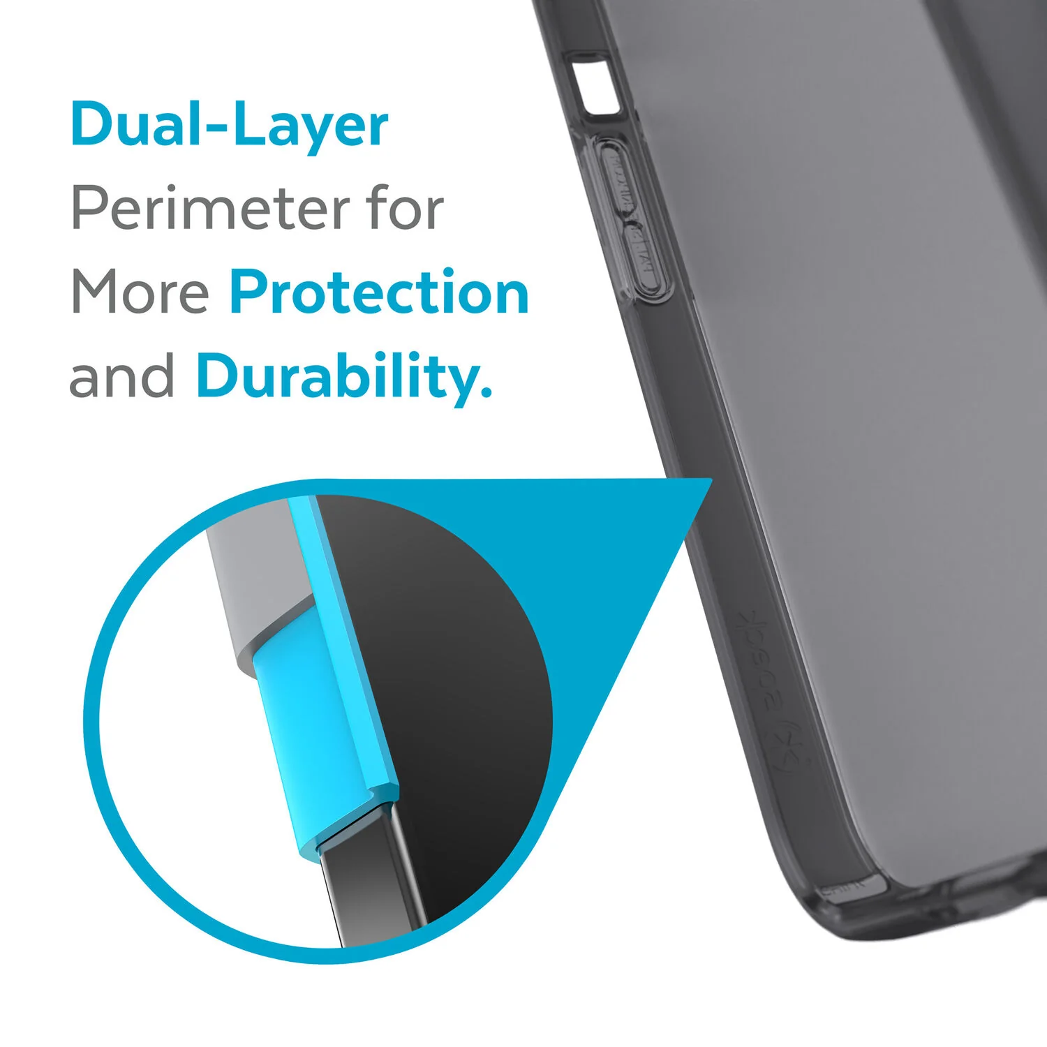 Speck Presidio Perfect Mist Case iPhone 13 Pro Max 6.7 Obsidian - Image 4