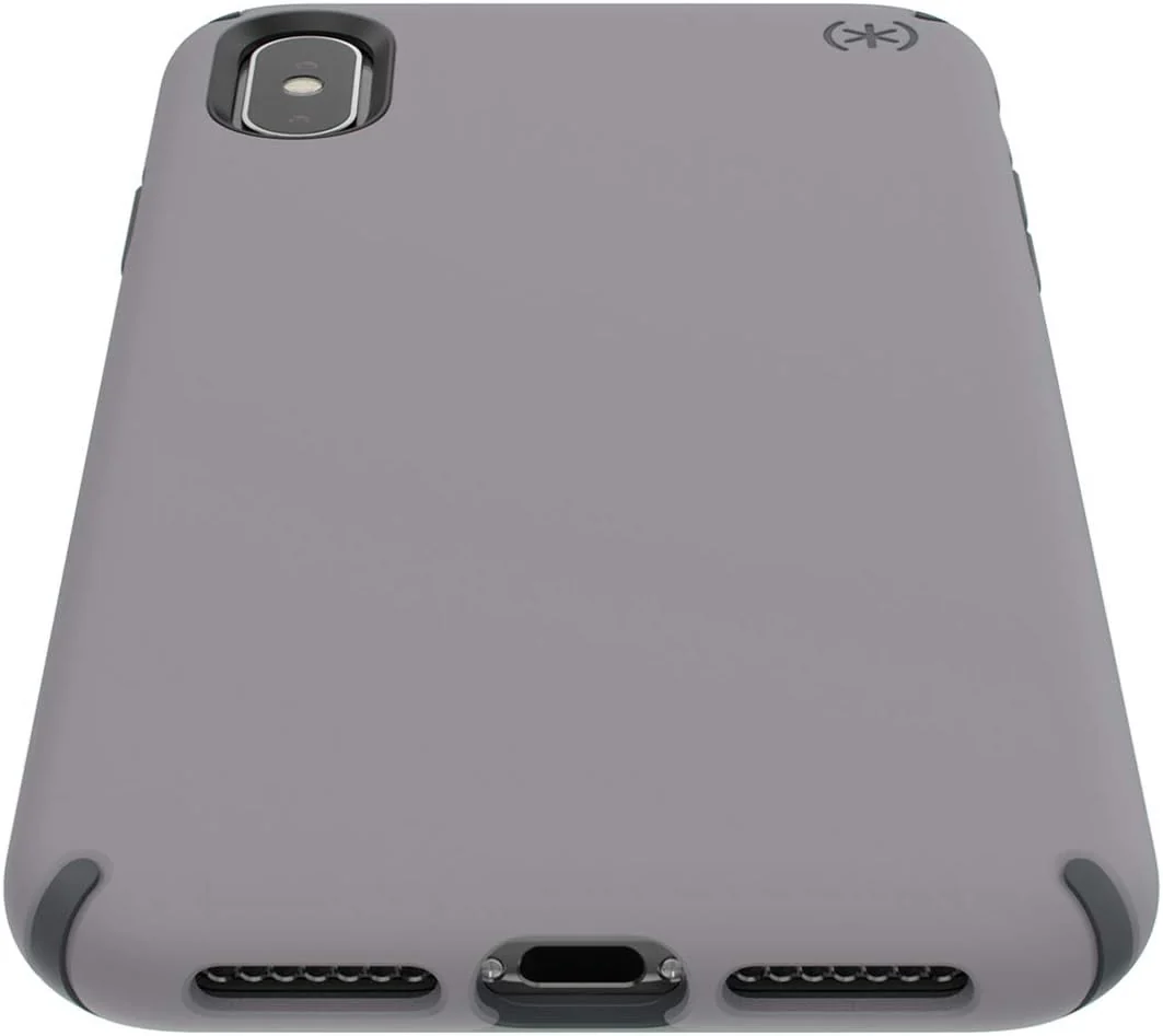 Speck Presidio Pro Slim Rugged Case For iPhone XS Max - Filigree Grey - Image 2