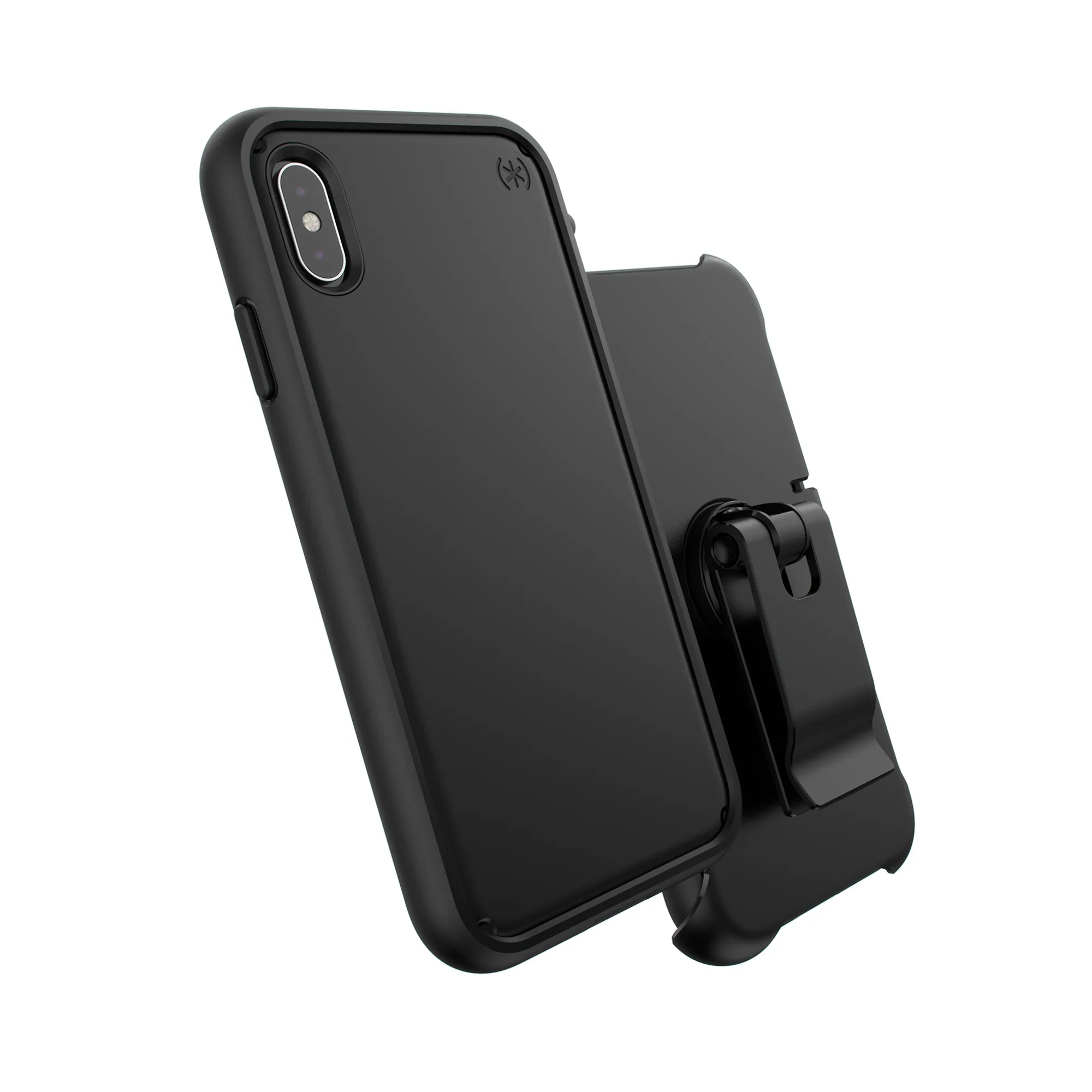 Speck Presidio Ultra with Belt Clip  holster for iPhone XR - Black - Image 2