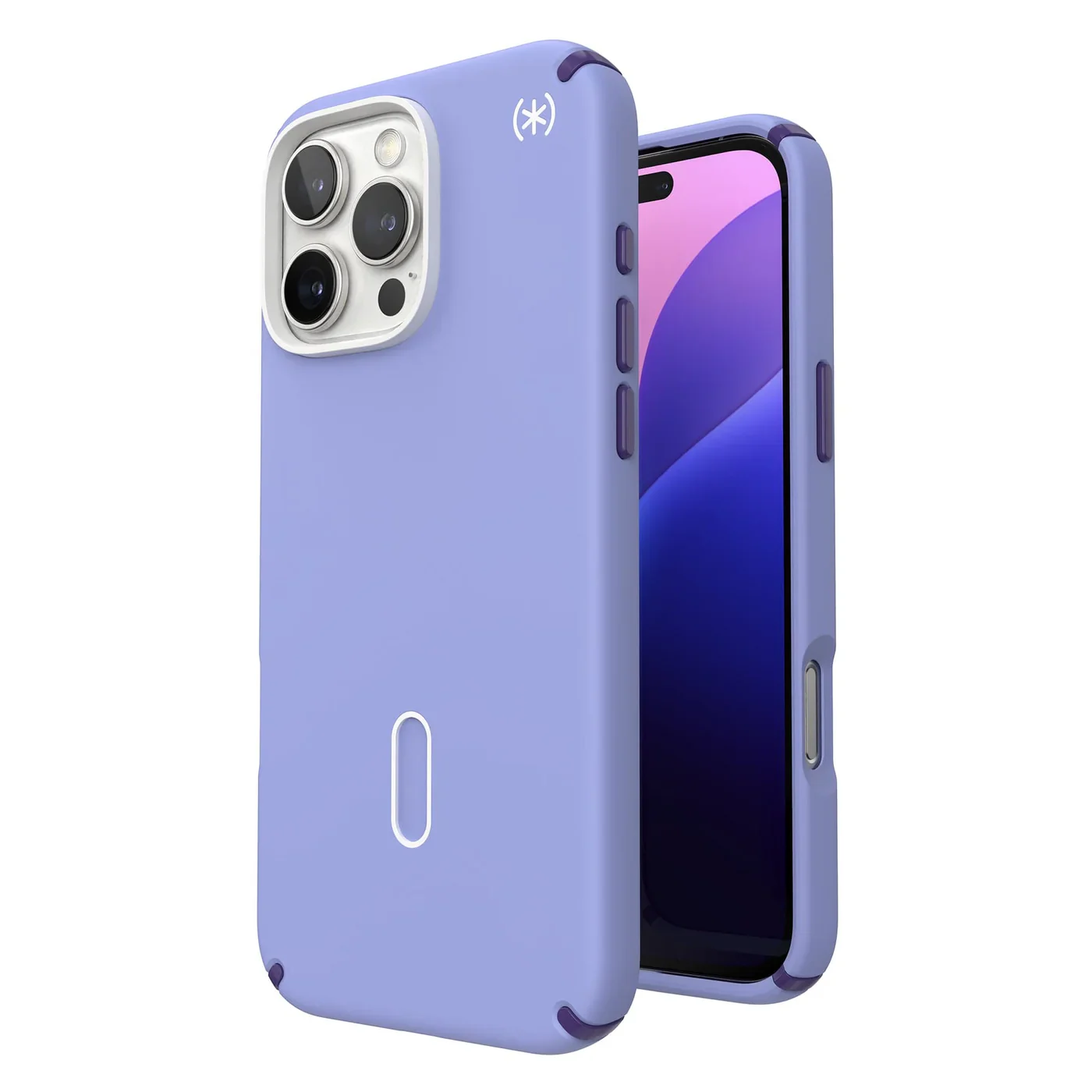 Speck Presidio2 Pro MagSafe with ClickLock for iPhone 16 Pro Max - Lavender Purple - Image 3