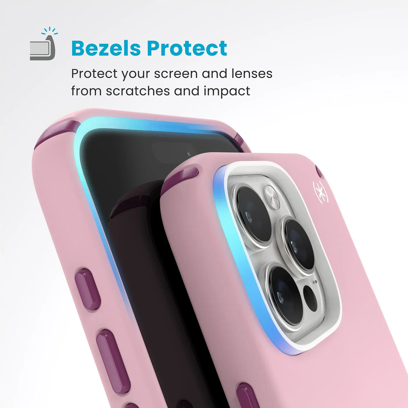 Speck Presidio2 Pro MagSafe with ClickLock for iPhone 16 Pro Max - Pink Boysenberry Purple - Image 7