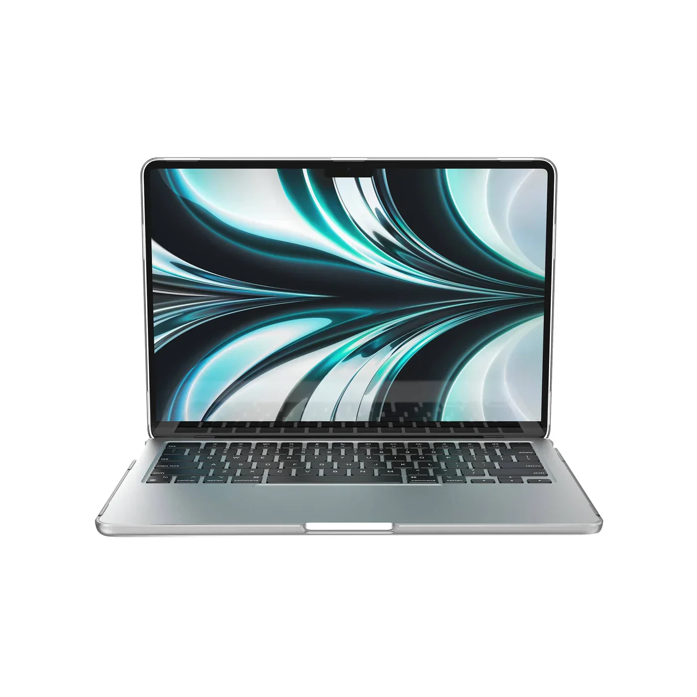 Speck Smart Shell Protective case Macbook Air 13 inch M2 / M3 / M4 2022-2025 Clear Translucent - Image 6