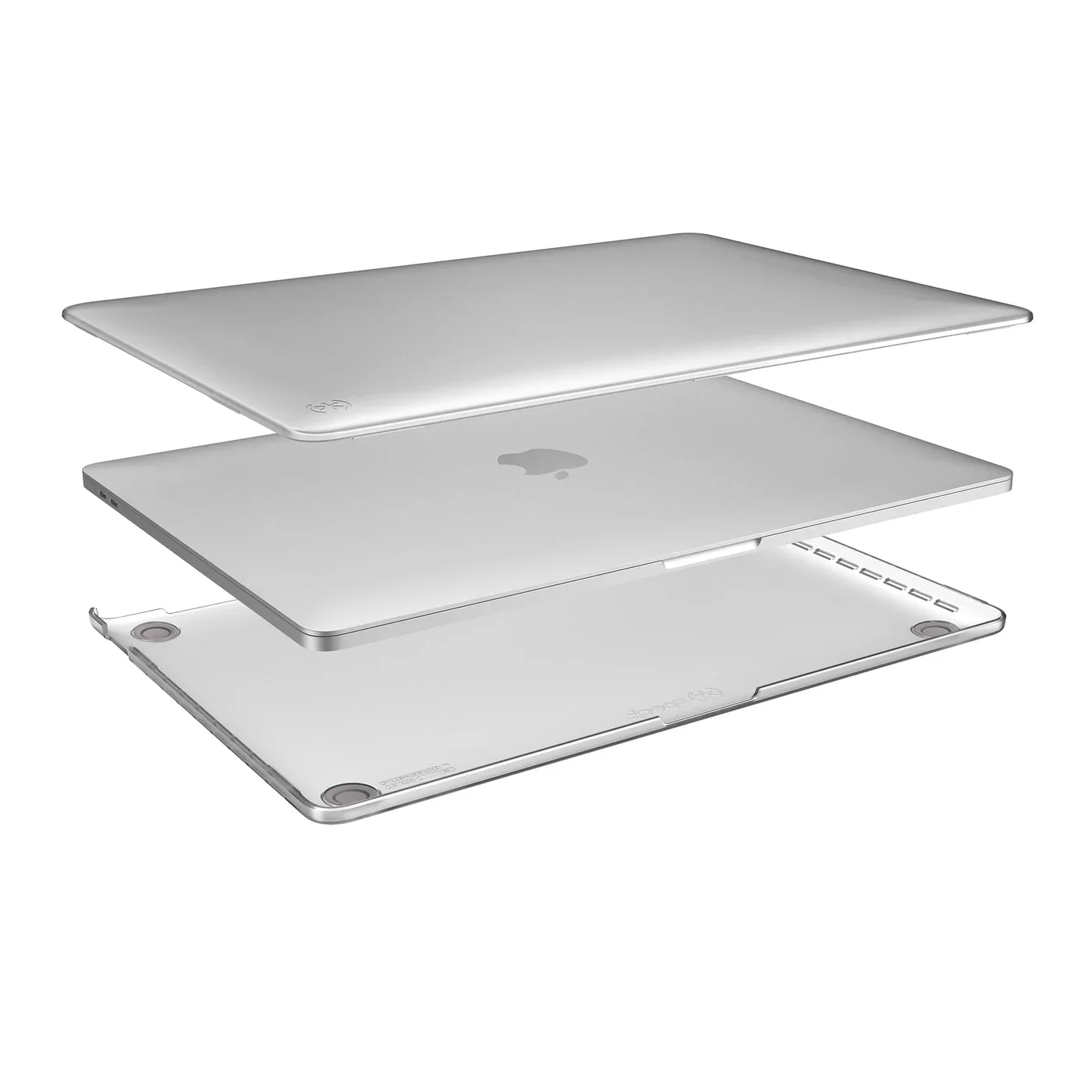 Speck Smart Shell Protective case Macbook Pro 13 inch 2020-2022 Clear Translucent - Image 3