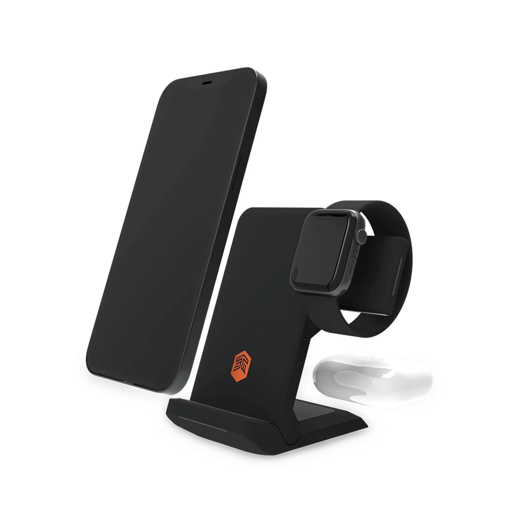 STM ChargeTree Go Portable Wireless Charging Station - Black - Image 5
