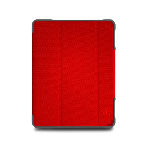 STM Dux Plus Duo Rugged Protective Case iPad 7th Gen 10.2 inch - Red - Image 3