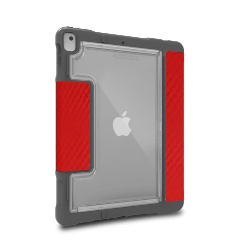 STM Dux Plus Duo Rugged Protective Case iPad 7th Gen 10.2 inch - Red - Image 6