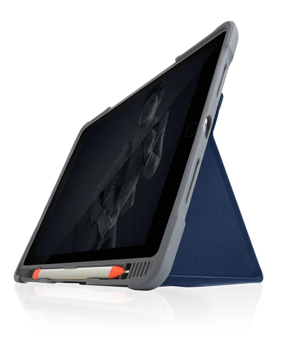 STM Dux Plus Duo Rugged Case For iPad 9th / 8th / 7th 10.2 inch - Midnight Blue - Image 7