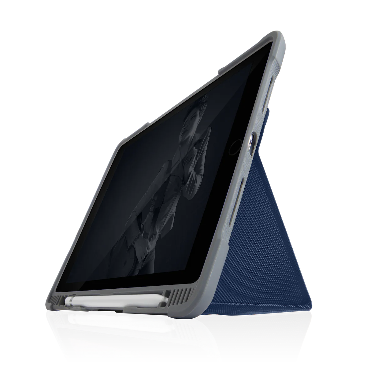 STM Dux Plus Duo Rugged Case For iPad 9th / 8th / 7th 10.2 inch - Midnight Blue - Image 8