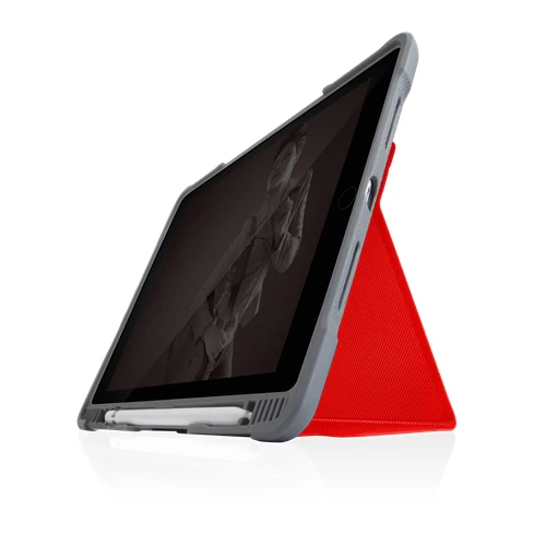STM Dux Plus Duo Rugged Case For iPad 9th / 8th / 7th 10.2 inch - Red - Image 7