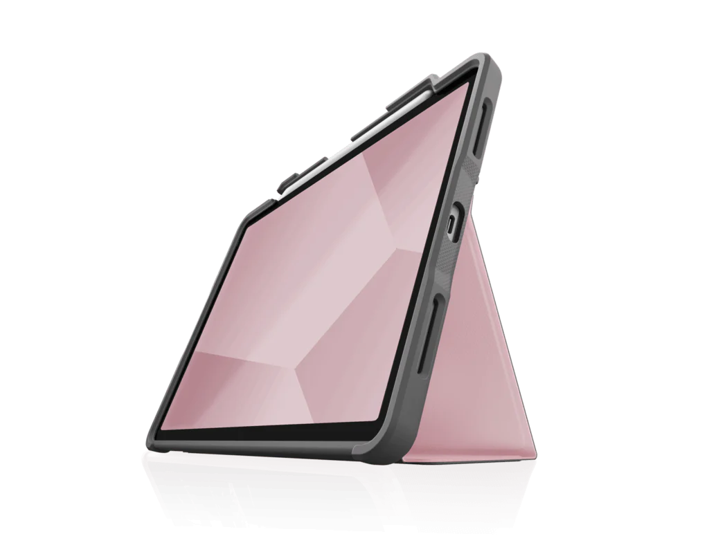 STM Dux Plus Folio Case for iPad Air  11" M2 / M3 / 4th / 5th Gen - Pink - Image 2