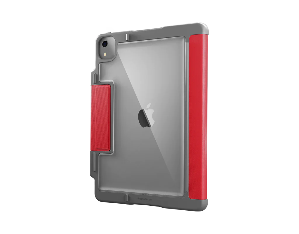 STM Dux Plus Folio Case for iPad Air 11" M2 / M3 / 4th / 5th Gen - Red - Image 2