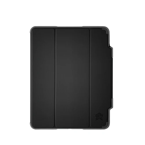 STM Dux Plus Tough & Rugged Folio Cover for iPad Pro 11 inch 2018 - Black - Image 3