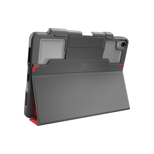 STM Dux Plus Tough & Rugged Folio Cover for iPad Pro 11 inch 2018 - Red - Image 4