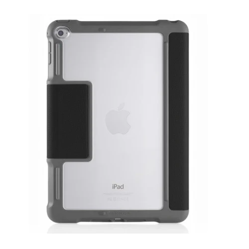 STM Dux Rugged Protective Case for iPad Mini 3 / 2 / 1 - Black / Clear Back - Image 2