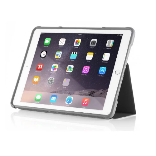 STM Dux Rugged Protective Case for iPad Mini 3 / 2 / 1 - Black / Clear Back - Image 4
