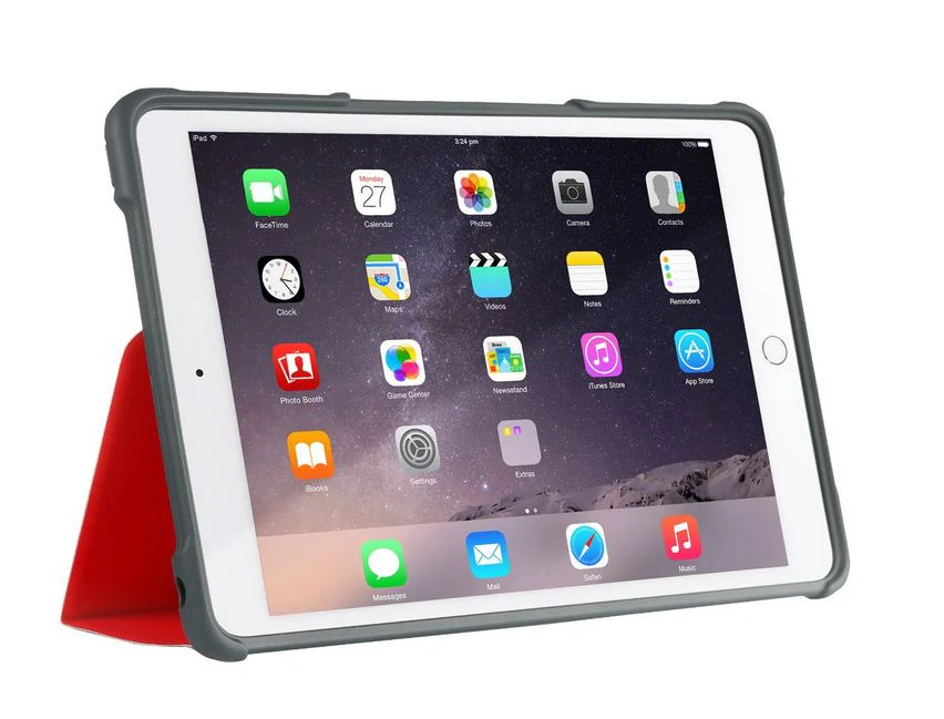 STM Dux Rugged & Tough Case for iPad Air 2nd Gen 9.7 inch - Red - Image 4