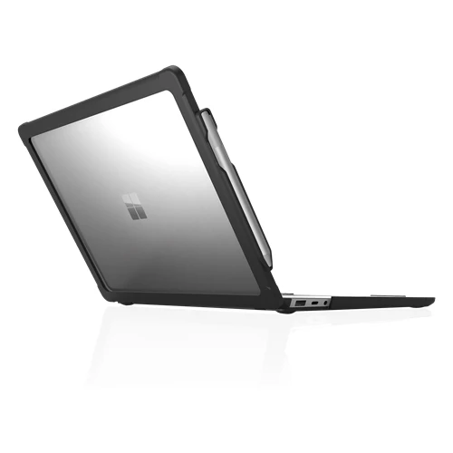 STM Dux Rugged & Tough Surface Laptop 6 13.5 inch Case - Clear Black - Image 5