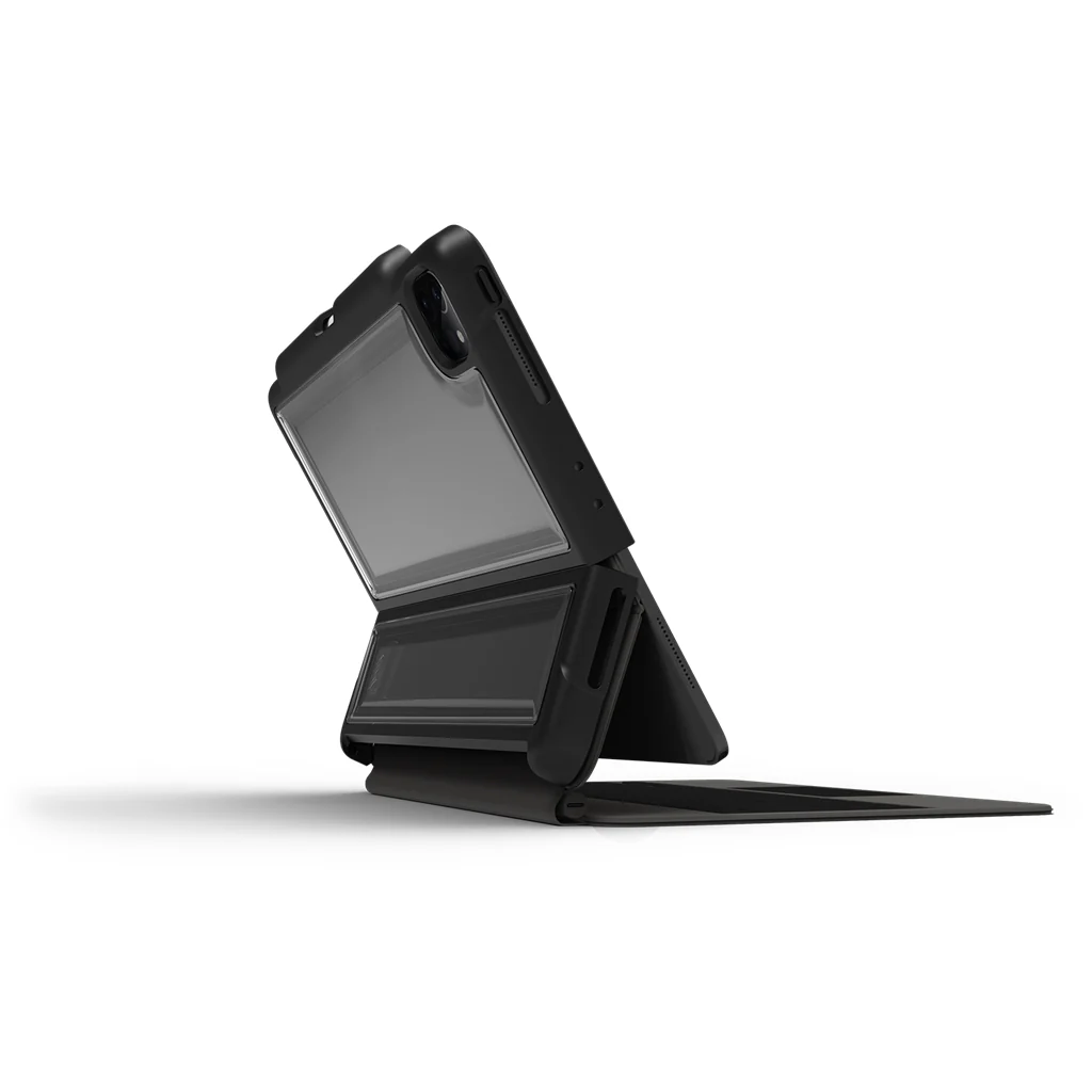 STM Dux Shell Case for iPad Pro 11 4/3/2/1 Gen Support Magic/Folio Keyboard - Black - Image 4