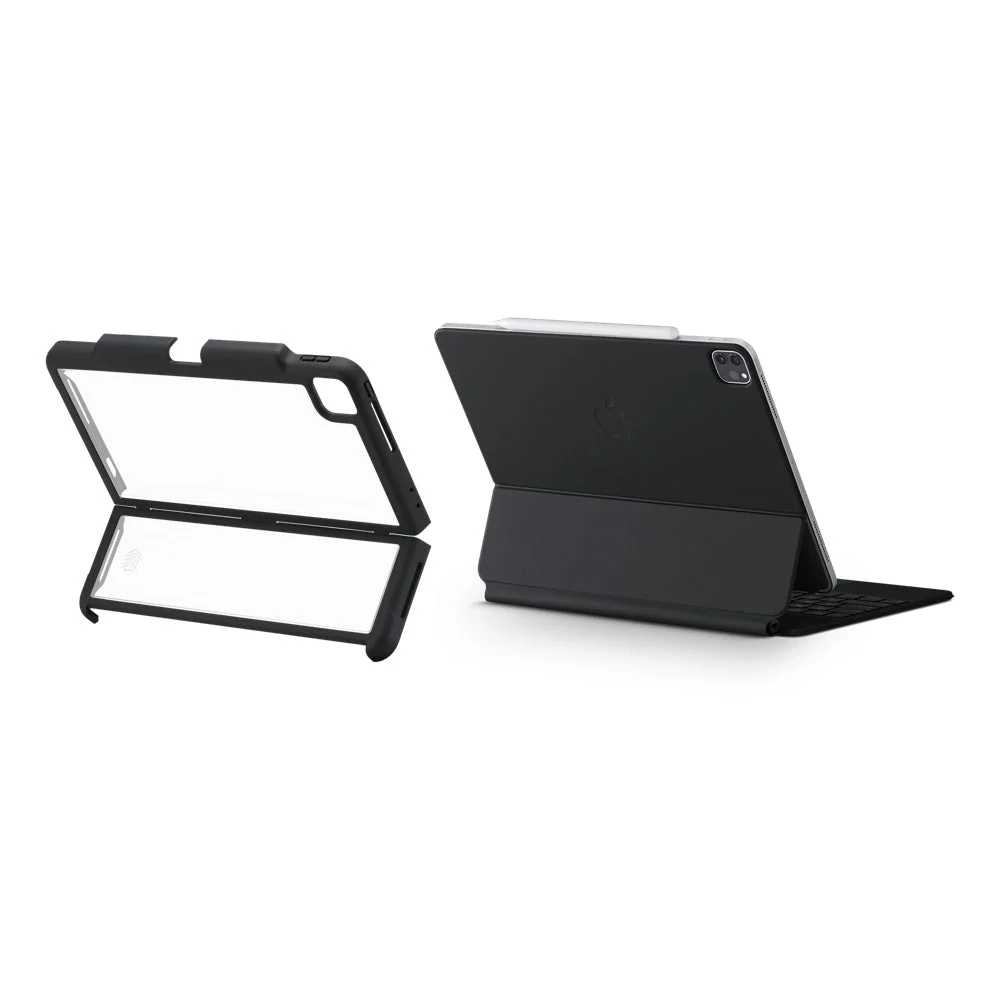 STM Dux Shell for Magic / Folio iPad Pro 12.9 3rd 4th 5th & 6th gen - Black - Image 9