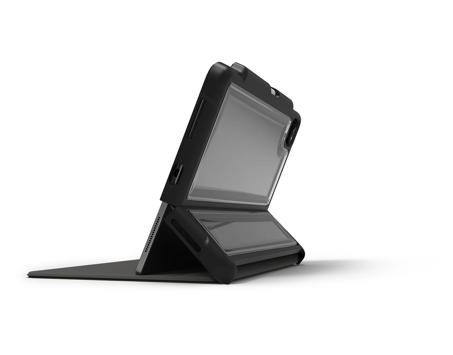 STM Dux Shell for Magic / Folio iPad Pro 12.9 3rd & 4th gen - Black - Image 12