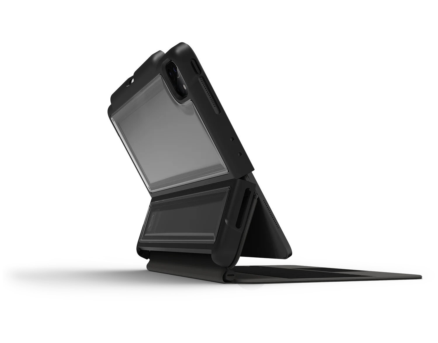 STM Dux Shell for Magic / Folio iPad Pro 12.9 3rd & 4th gen - Black - Image 13