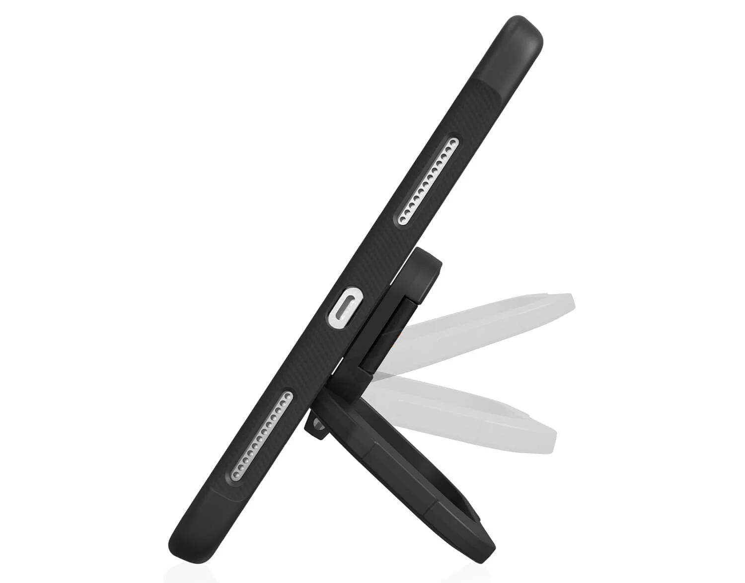 STM Dux Swivel Rugged Case & Hand Strap iPad 10th / 11th 10.9 - Black - Image 2