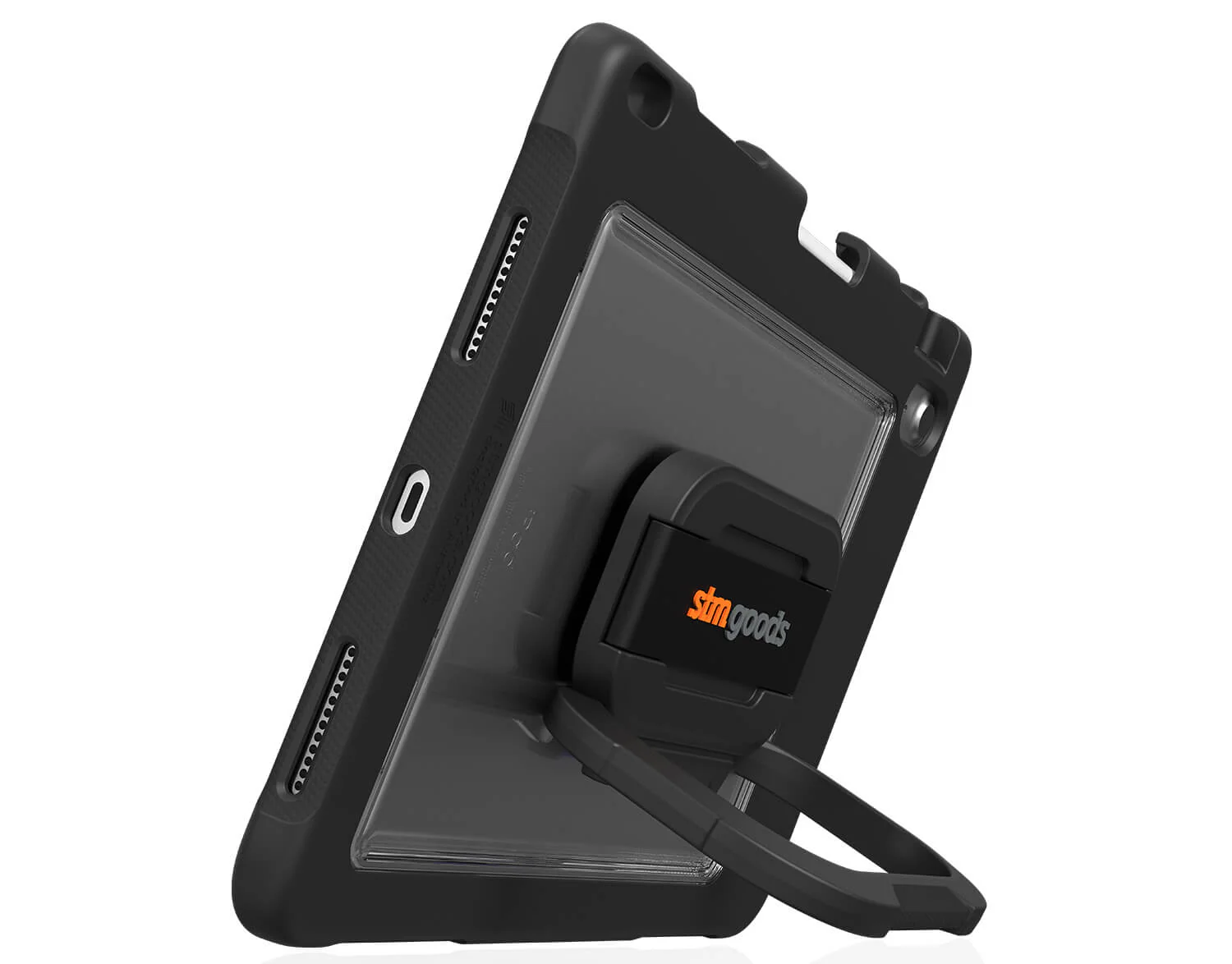 STM Dux Swivel Rugged Case & Hand Strap iPad 10th / 11th 10.9 - Black - Image 4