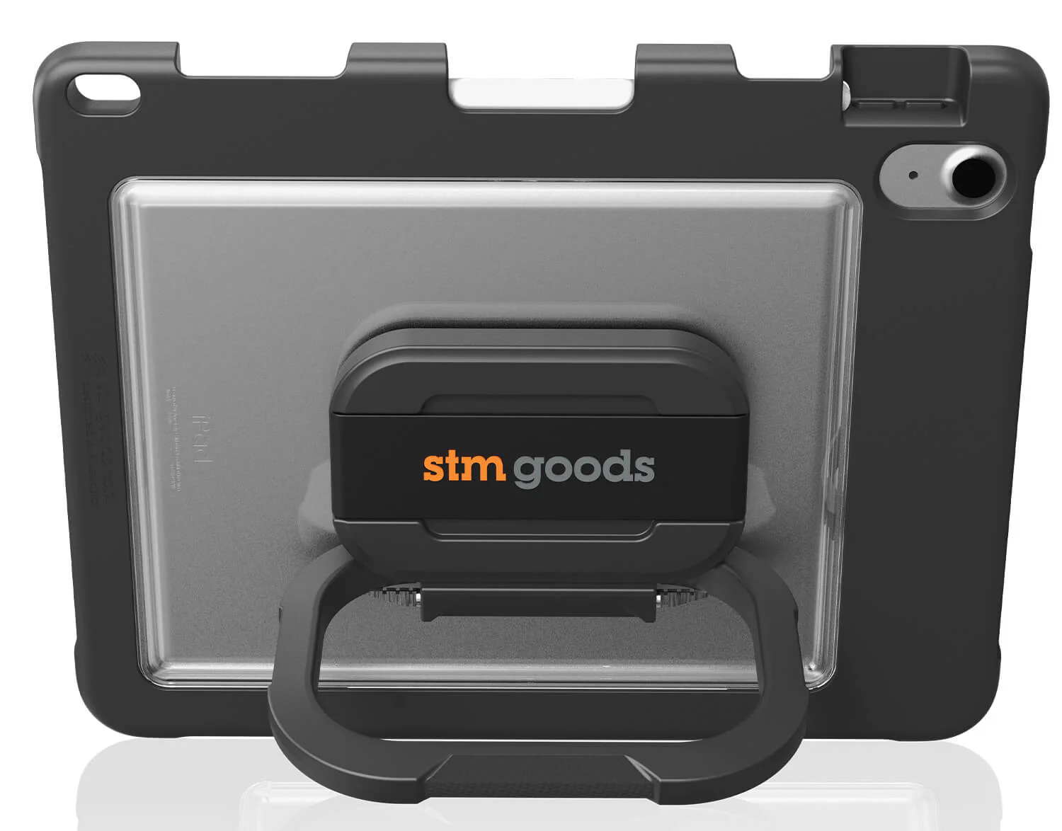 STM Dux Swivel Rugged Case & Hand Strap iPad 10th / 11th 10.9 - Black - Image 5