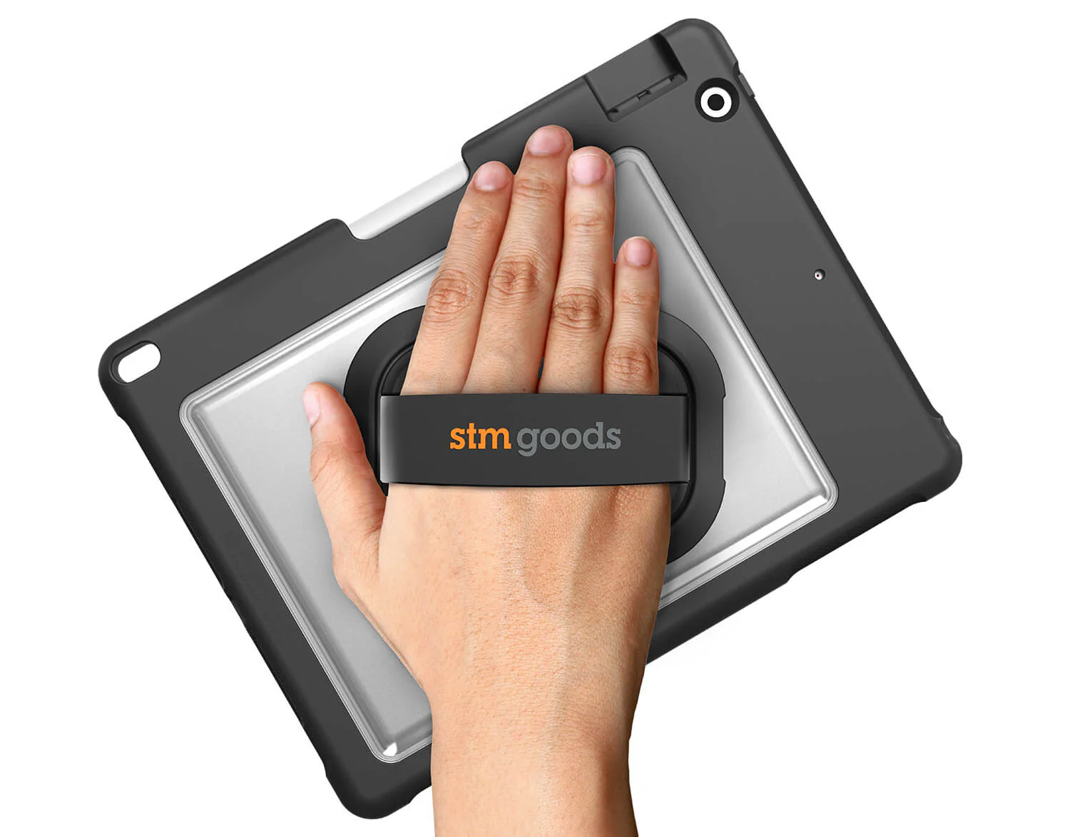 STM Dux Swivel Rugged Case & Hand Strap iPad 10th / 11th 10.9 - Black - Image 6